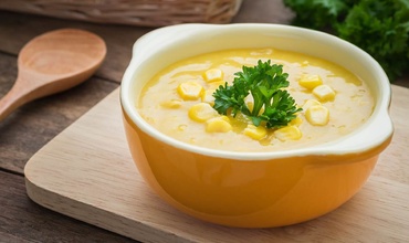 Supa de porumb cu peste