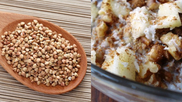 Hrisca cu lapte de cocos si banane