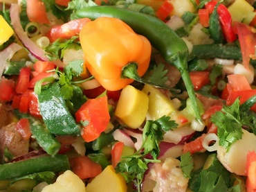 Salata mexicana cu oua