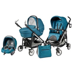 Carucior 3 in 1 Peg Perego Pliko Switch Four Sportivo, Oceano