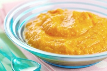 Piure de morcov, cartof si porumb dulce (de la 6 luni)
