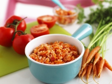 Somon cu rosii (de la 8-9 luni)