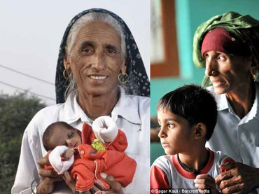 Insarcinata la 70 de ani