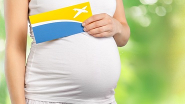 Pot zbura cu avionul in timpul sarcinii?