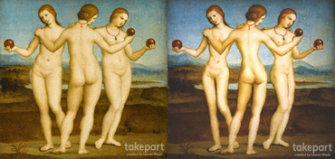 Opere de arta celebre photoshopate