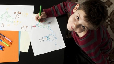 Vrei sa stii cat de inteligent va fi copilul tau? Priveste-i desenele