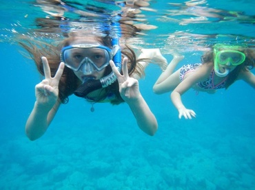 Cum il inveti sa faca snorkeling
