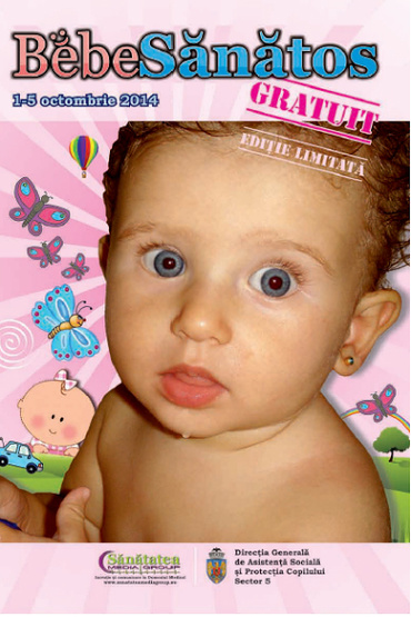 Astazi începe cea de-a V-a ediție a ediție a evenimentului “Bebe Sǎnǎtos”!
