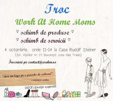 Troc de produse si servicii intre mame