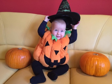 Primul nostru Halloween cu bebelusul