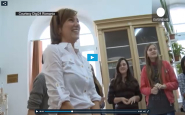 Prima lectie catre elevi de la profesoara Carmen Iohannis: bunul simt invinge intotdeauna pana la urma