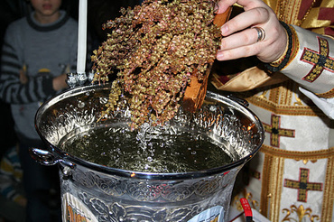 Sfintirea caselor de Boboteaza