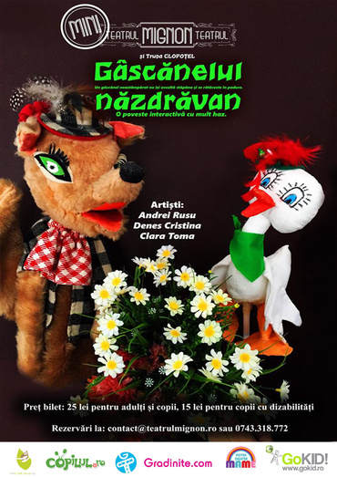 Doua spectacole la teatrul MiniMignon in weekend