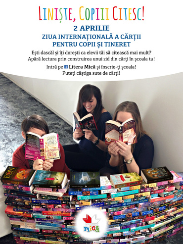 Liniste, copiii citesc!