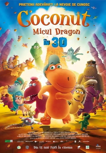 Recomandarea lunii: Coconut, Micul Dragon - din 15 mai, in cinematografe