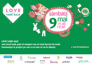 Yard Sale de lucruri frumoase, sambata, 9 mai