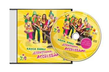 Castiga CD-ul "Atențiune, accelerăm!" interpretat de Gașca Zurli