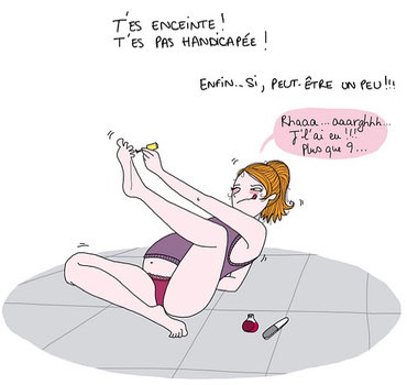 Oh la la! Umor francez in sarcina