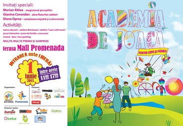 Academia de joaca la Mall Promenada de Ziua Copilului