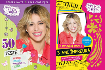 Concurs Violetta: Carti cochete pentru fete