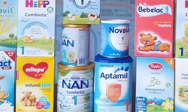 Ce contin formulele de lapte praf pentru sugari