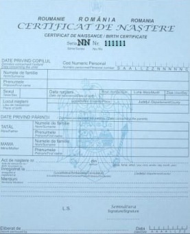 Declararea si inregistrarea nasterii