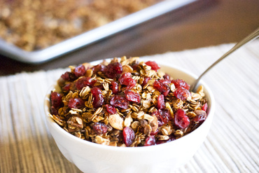 Granola de casa, perfect in sarcina