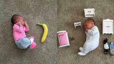 Imagini de colecţie: Cât de mic este un bebeluş?