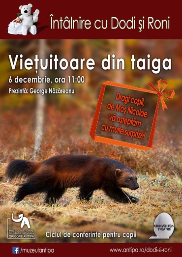 Intalnire cu Dodi si Roni, la Muzeul Antipa