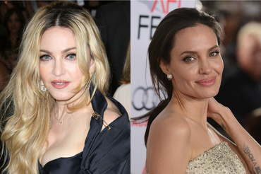 Madonna si Angelina Jolie, intr-o campanie impotriva violentei domestice