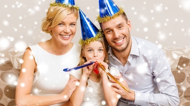 Cum să te distrezi cu copiii de Revelion