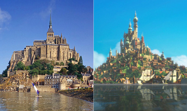 Castele din filmele Disney care exista si in realitate
