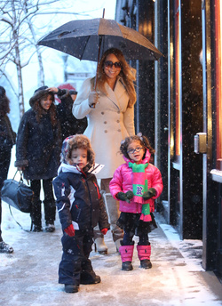 Mariah Carey: Moroccan Scott si Monroe (5 ani)