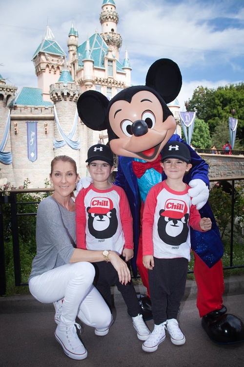 Celine Dion: Eddy si Nelson (5 ani)