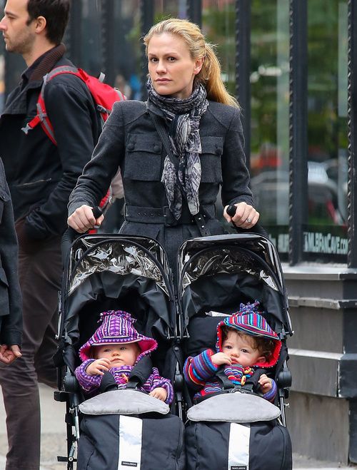Anna Paquin: Poppy si Charlie (3 ani)