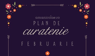 Plan de curatenie – februarie