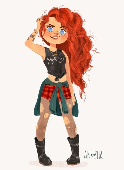 Merida - Rockerița punk