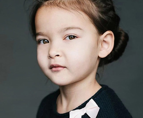 Frumusetea copiilor de sange mixt.