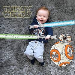 Charlie la 30 de saptamani.