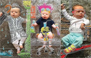 Cum documentezi creşterea bebeluşului în cel mai cool mod posibil?