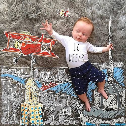 Charlie la 16 saptamani.