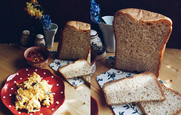 Reţeta mea de pâine pentru aparatul de pâine