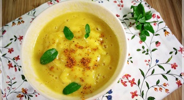 Pireu de mango şi mentă (diversificare)