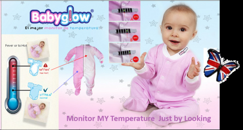 Costumașe pentru bebeluși care își schimbă culoarea în funcție de temperatură