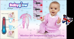 Costumașe pentru bebeluși care își schimbă culoarea în funcție de temperatură