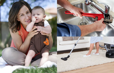 5 persoane de care ai nevoie ca să îngrijești un bebeluș