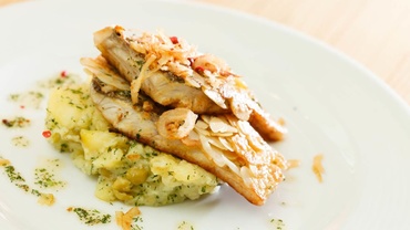 Peşte cu piure de legume pentru bebe