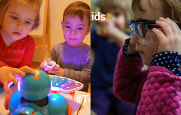 Tech4Kids, prima expoziție interactivă de tehnologie pentru preșcolari