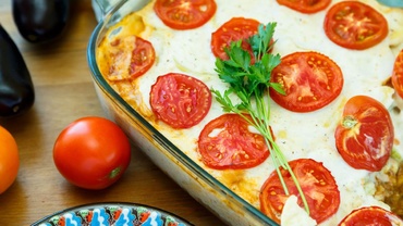 Musaca de legume cu piept de curcan (de la 9 luni)