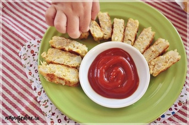 Chifteluţe coapte de conopidă (de la 12 luni)